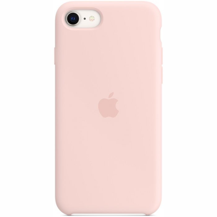 Apple iPhone SE 2022 Silicone Case Chalk Pink