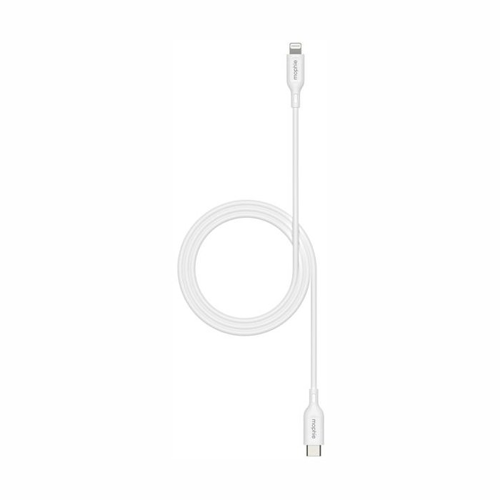 Mophie Essentials Cable USB-C to Lightning 2M White