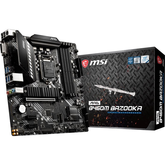 Mātesplates MSI MAG B460M Bazooka