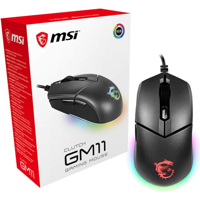 MSI Clutch GM11 Black