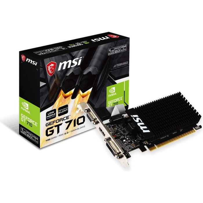 Videokarte Videokarte MSI GeForce PCIE16 GT710 1GB GDDR3/GT 710 1GD3H LP