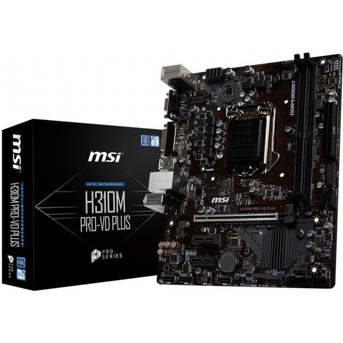 Mātesplates MSI H310M PRO-VD PLUS