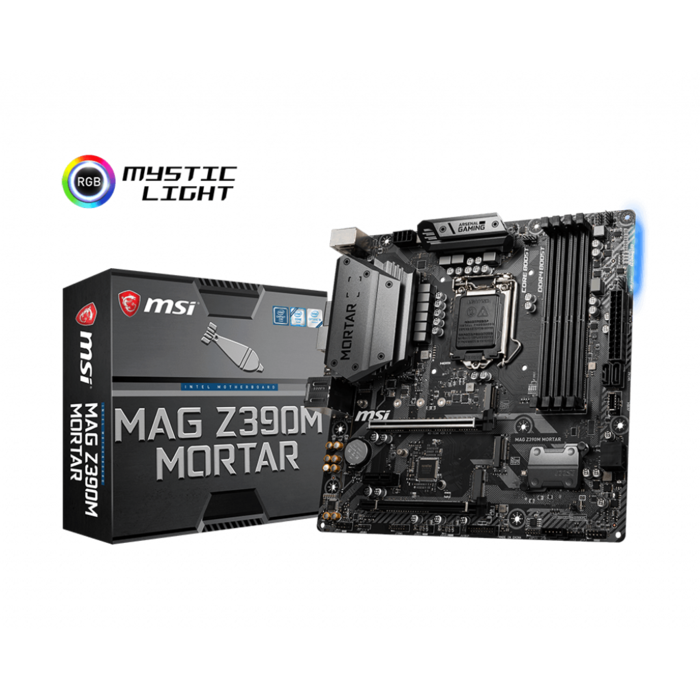Mātesplates MSI MAG Z390M MORTAR