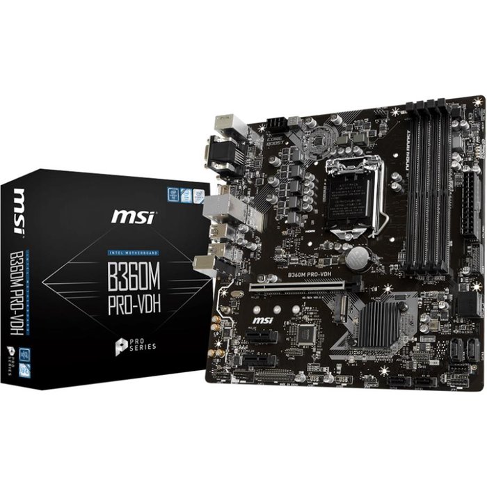 Mātesplates MSI Mainboard B360M PRO-VDH