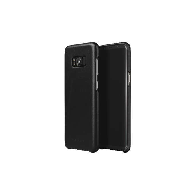 Mobilā telefona maciņš Mujjo Leather Case for Galaxy S8+ Black