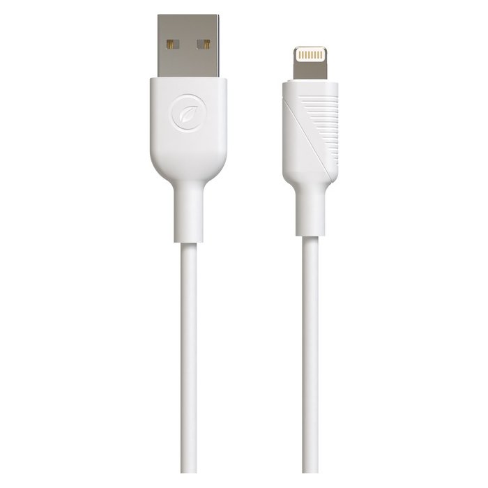 Muvit USB to Lightning Cable 2.4A 1.2m White