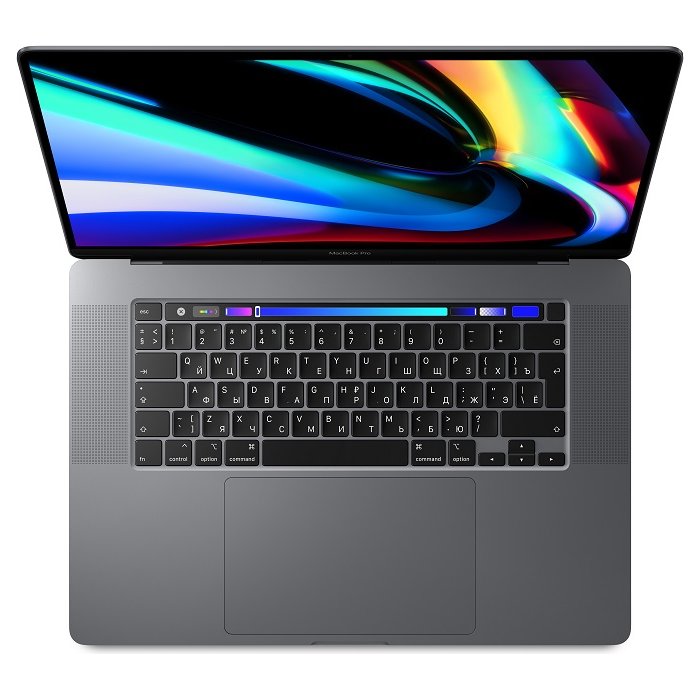 Portatīvais dators Portatīvais dators MacBook Pro 16" Retina with Touch Bar SC i7 2.6GHz/16GB/512GB SSD/Radeon Pro 5300M 4GB/Space Gray/RUS