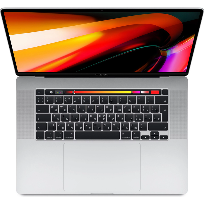 Portatīvais dators Portatīvais dators MacBook Pro 16" Retina with Touch Bar EC i9 2.3GHz/16GB/1TB SSD/Radeon Pro 5500M 4GB/Silver/RUS