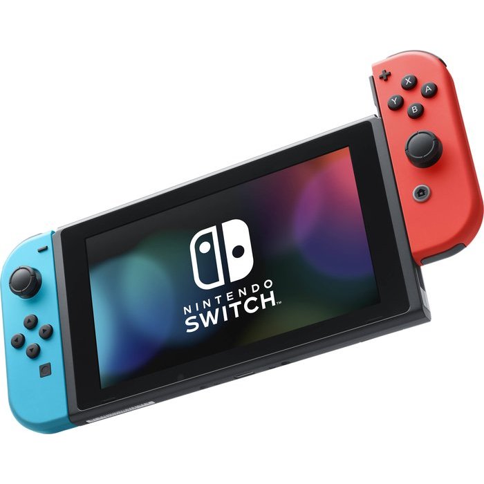 Nintendo Switch Neon Blue/Red Joy-Con (Revised model) + Mario Kart 8 Deluxe