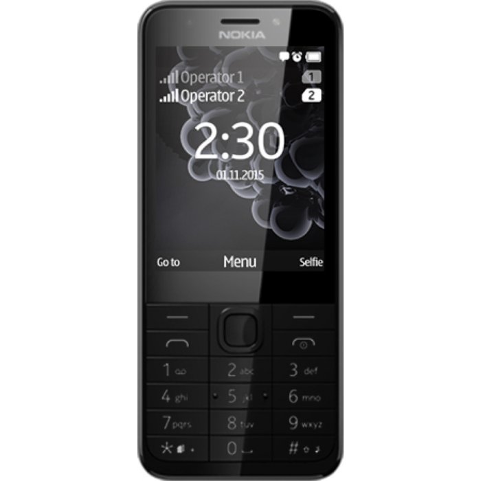 Tālrunis Nokia 230 Dark Silver