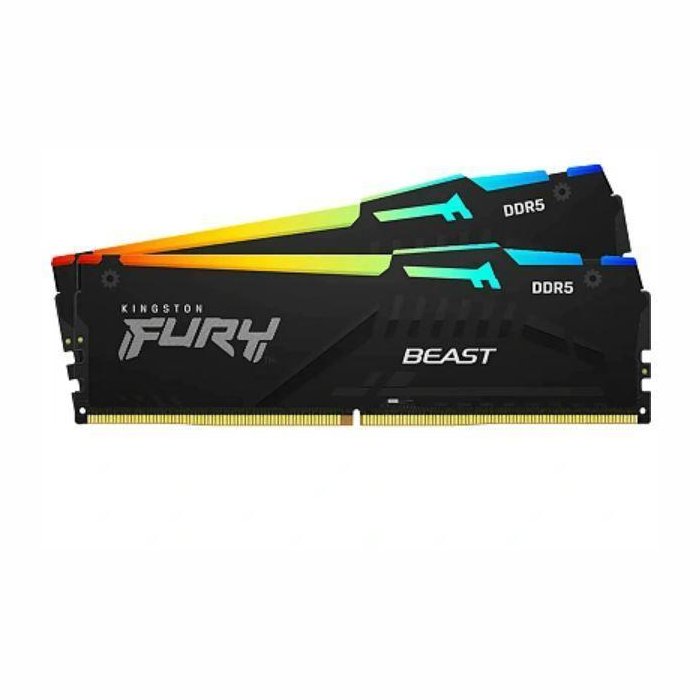 Operatīvā atmiņa (RAM) Kingston Fury Beast 32GB 6000MHz DDR5 KF560C40BBAK2-32