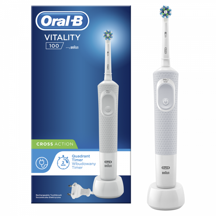 Braun Oral-B Vitality Cross Action D 100.413.1 White