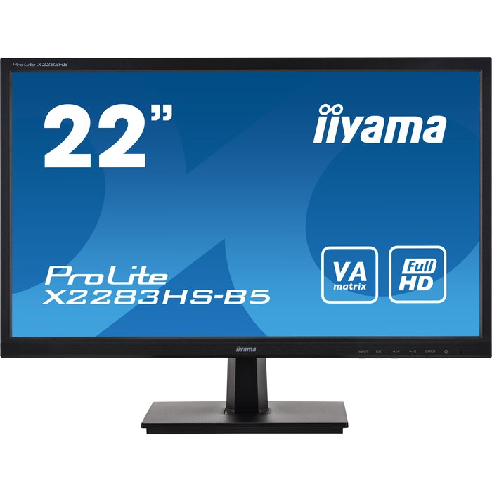Monitors Iiyama X2283HS-B5 22"