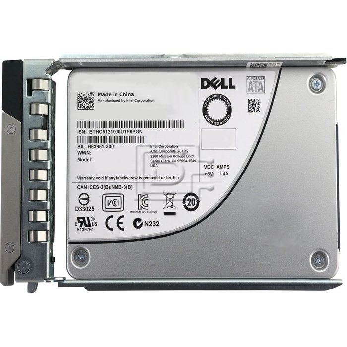 Cietais disks serveriem Dell HDD 400-BDWE 480GB SSD