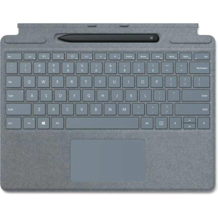 Microsoft Surface Pro X Signature Keyboard with Surface Slim Pen Ice Blue