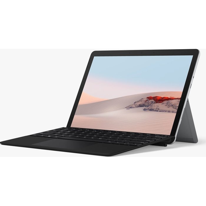 Planšetdators Microsoft Surface Go 2 Platinum + Surface GO Type Cover Black