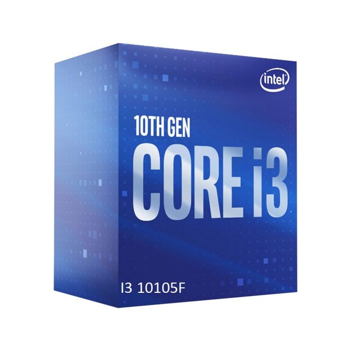 Intel Core i3-10105F 3.7 GHz 6MB BX8070110105F