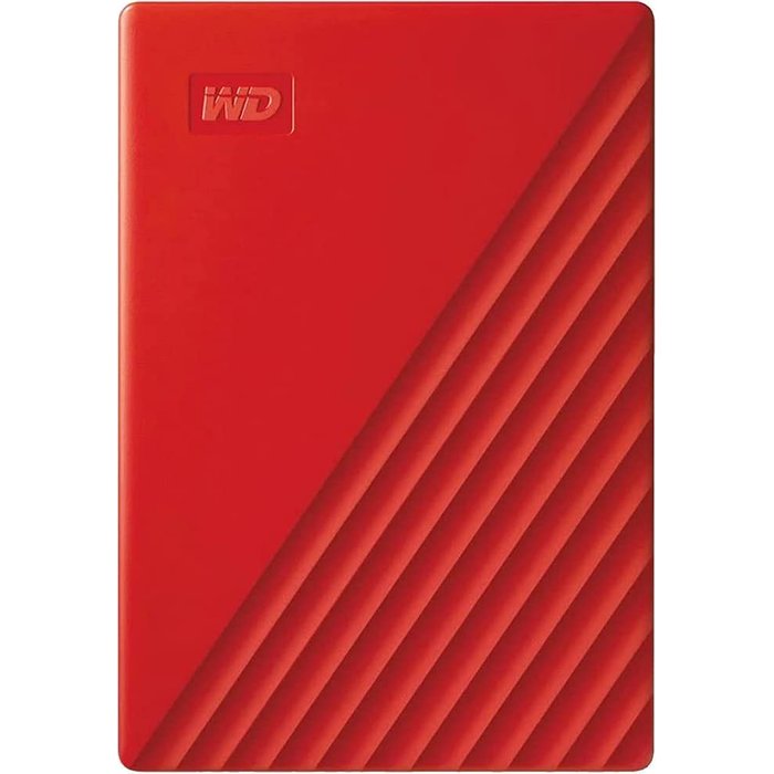 Ārējais cietais disks Western Digital My Passport 4TB Red