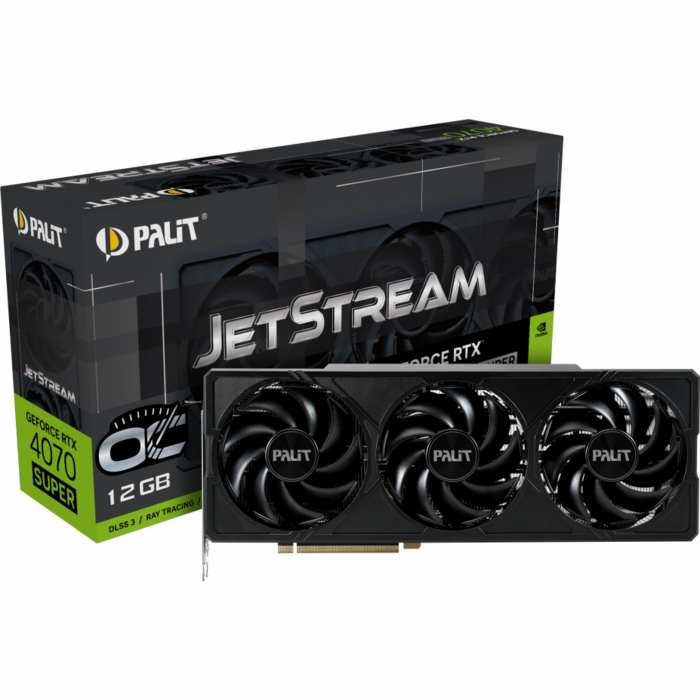Videokarte Palit Nvidia GeForce RTX 4070 Super JetStream OC 12GB