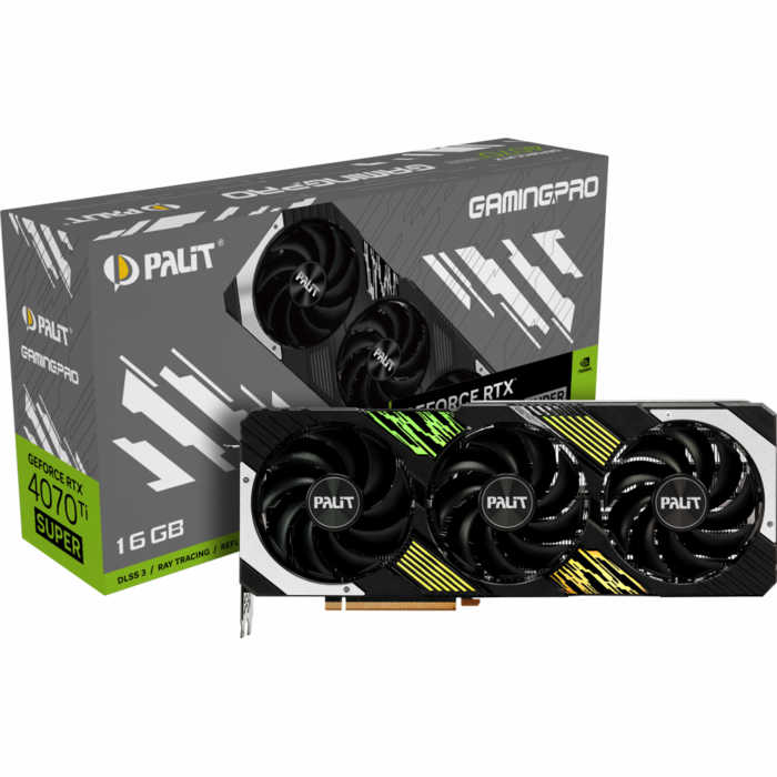 Videokarte Palit Nvidia GeForce RTX 4070 Ti Super GamingPro 16GB