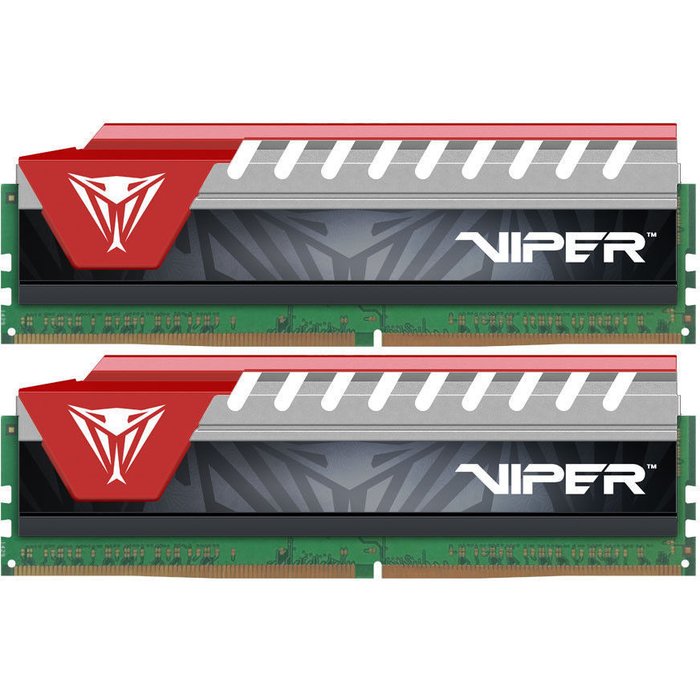 Operatīvā atmiņa (RAM) Operatīvā atmiņa (RAM) PATROT MEMORY DIMM Viper Elite Black / Red 8GB