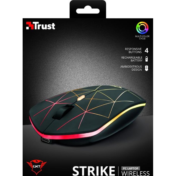 Компьютерная мышь Trust GXT117 Strike Black