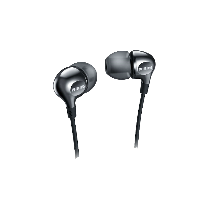 Austiņas Philips Earbud SHE 3700BK/00 black