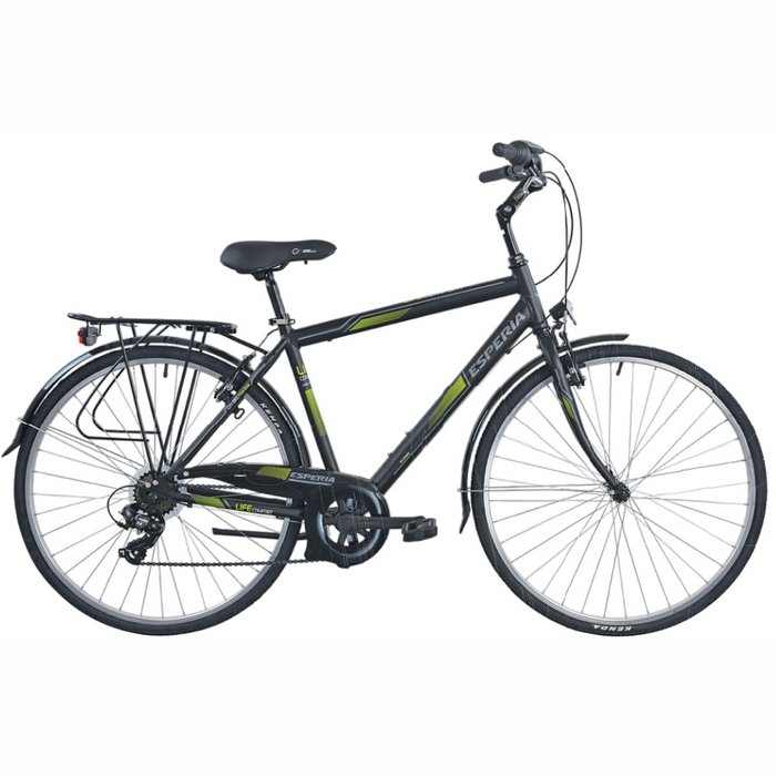 Velosipēds Esperia Life Style 6300 TZ50 Black 28"