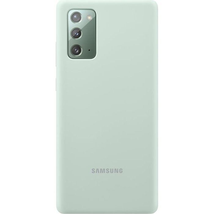 Telefona vāciņi un maciņi Samsung Galaxy Note 20 Silicone Cover Mystic Green