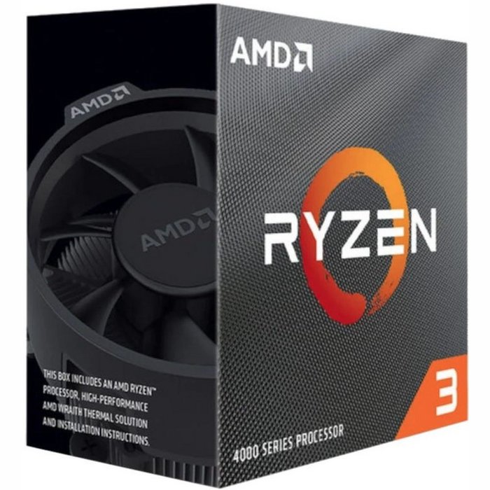 Datora procesors AMD Ryzen 3 4100 Multipack 3.8Ghz 2MB 100-100000510MPK