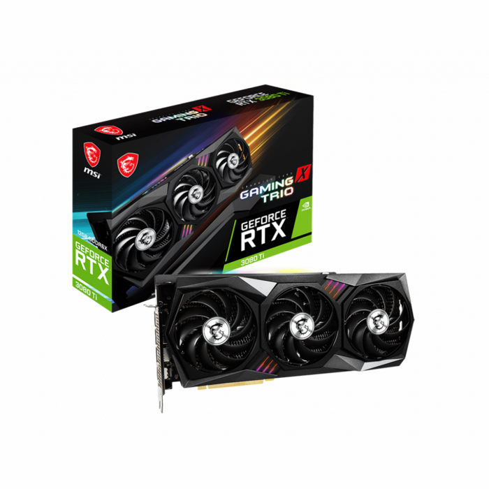 Videokarte MSI GeForce RTX 3080 Ti Gaming X Trio 12GB