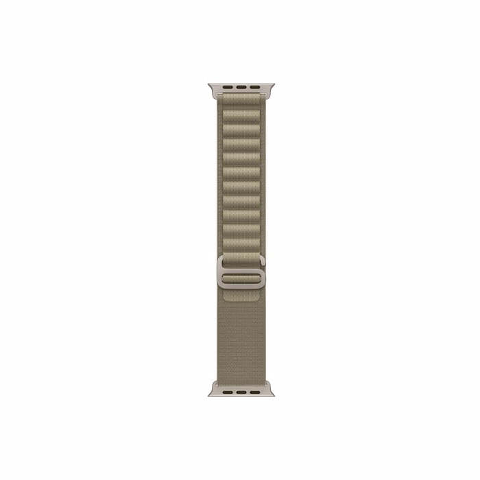 49mm Olive Alpine Loop - Medium - Apple