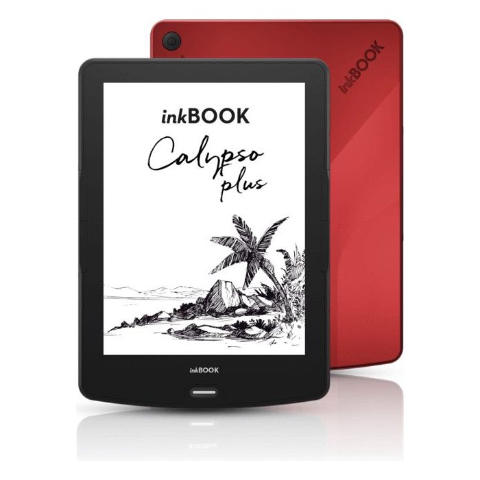 E-grāmatu lasītājs INKBOOK 6" CALYPSO RED