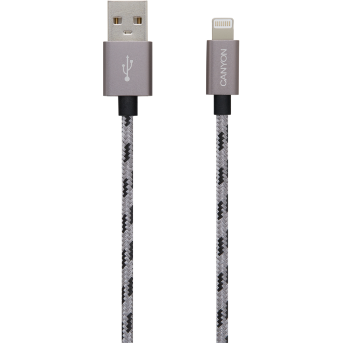Canyon Braided Lightning - USB cable for iPhone CFI-3