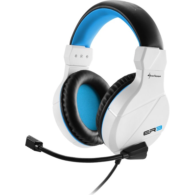 Austiņas Sharkoon Rush ER3 White