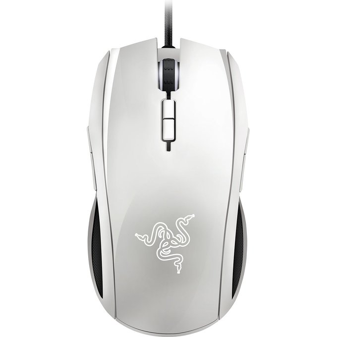 Peles Razer Taipan Gaming Laser Mouse, White