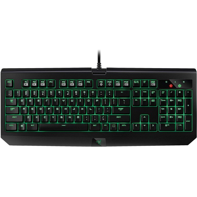 Klaviatūras Razer BlackWidow Ultimate 2016 ENG/RUS