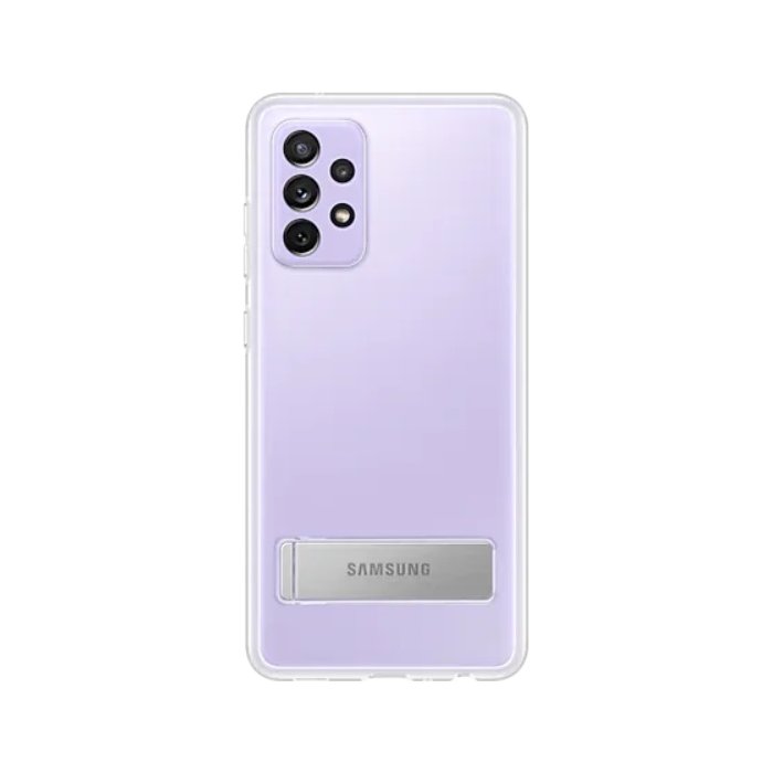 Samsung Galaxy A72 Clear Standing Cover Transparent