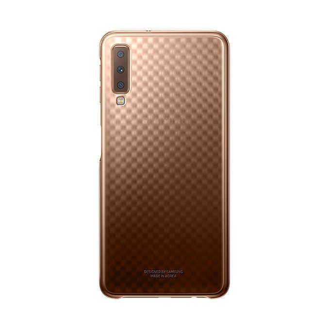 Aizsargapvalks Samsung Galaxy A7(2018) Gradation cover Gold