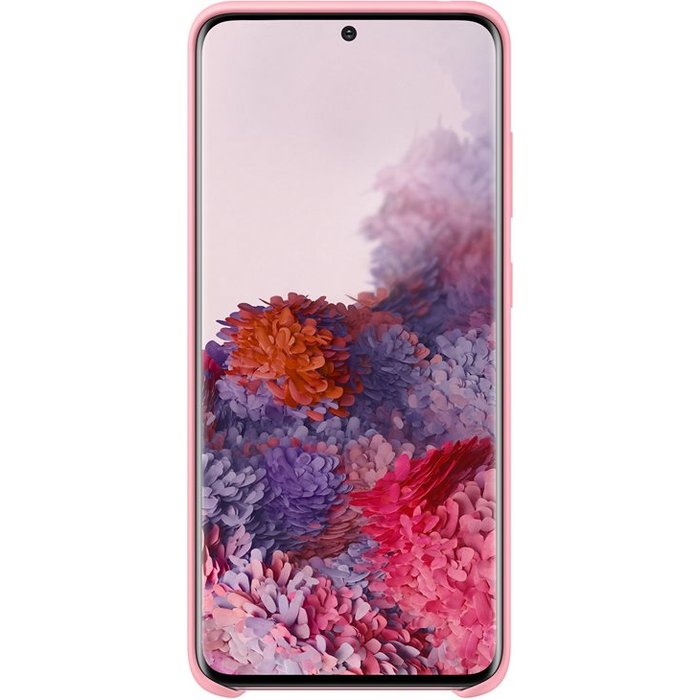 Samsung Galaxy S20 Silicone Cover Pink