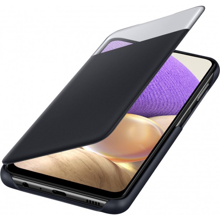 Samsung Galaxy A52 Smart S View Wallet Case Black