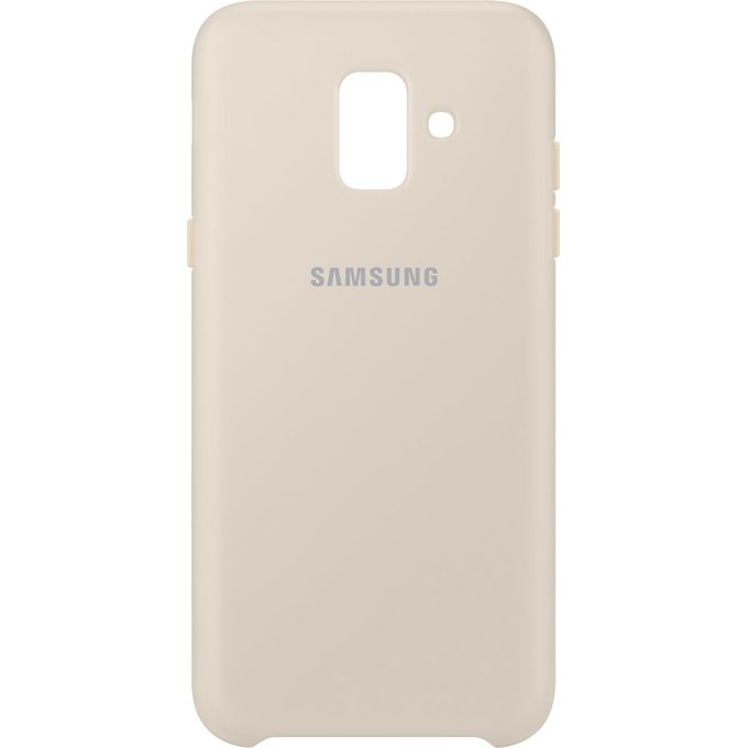 Mobilā telefona maciņš Samsung Galaxy A6 Dual layer cover Gold