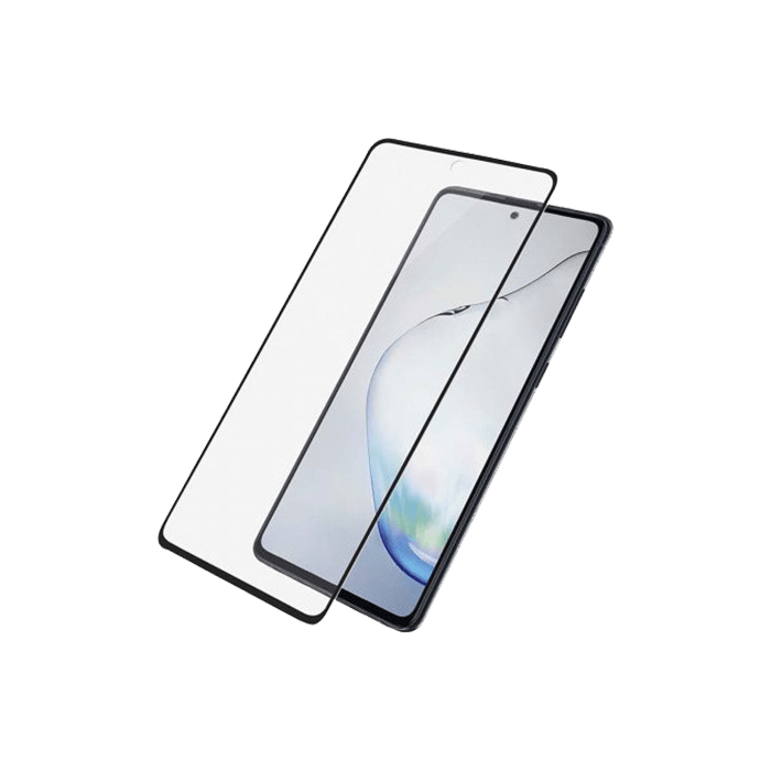 Viedtālruņa ekrāna aizsargs Samsung Galaxy Note 10 Lite Curved Screen Glass By Muvit Black