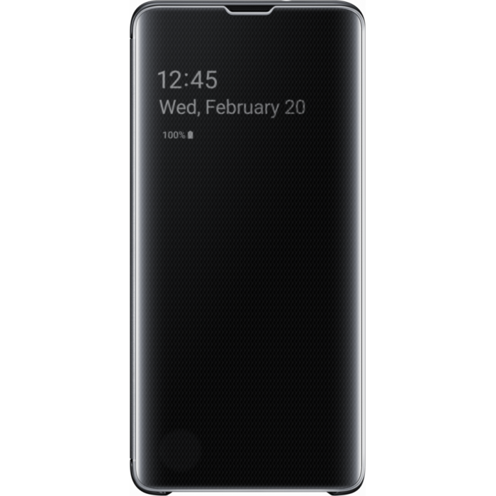 Mobilā telefona maciņš Samsung Galaxy S10 Clear View Cover Black