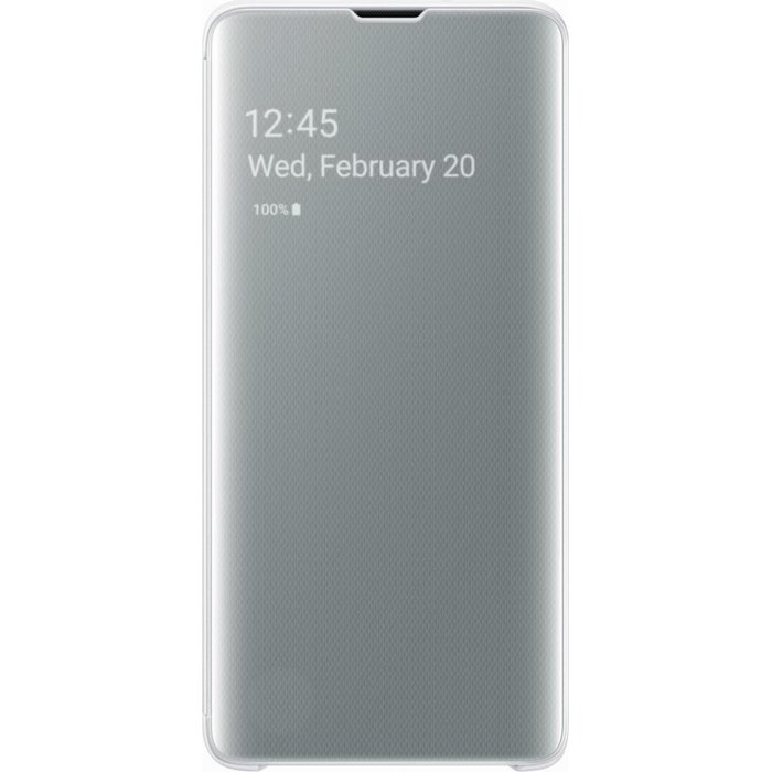 Mobilā telefona maciņš Samsung Galaxy S10 Clear View Cover White