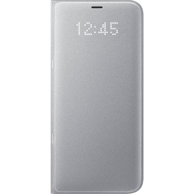 Telefona vāciņi un maciņi Samsung Galaxy S8 Plus LED View Silver