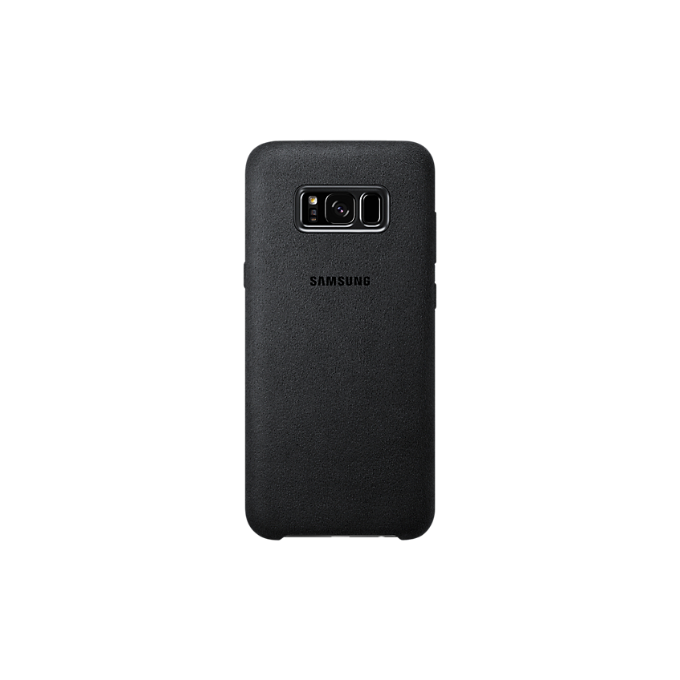 Telefona vāciņi un maciņi Samsung Galaxy S8 Plus Alcantara Cover Black