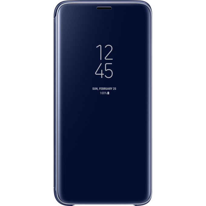 Telefona vāciņi un maciņi Samsung Galaxy S9 Clear View Standing Cover Blue