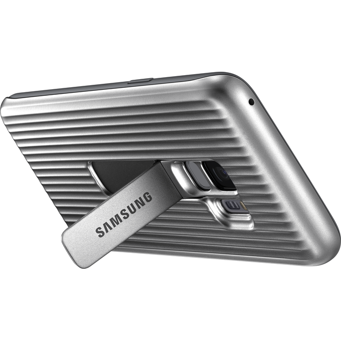Mobilā telefona maciņš Samsung Galaxy S9 Protective Standing Cover Silver