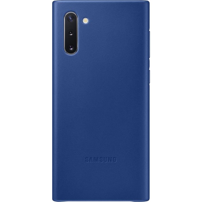 Mobilā telefona maciņš Samsung Galaxy Note 10 Leather Cover Blue